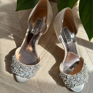 👰‍♀️ BADGLEY MISCHKA HANSEN HEELS 👰‍♀️